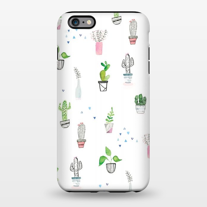 iPhone 6/6s plus StrongFit painted house plants - lauradidthis by lauradidthis