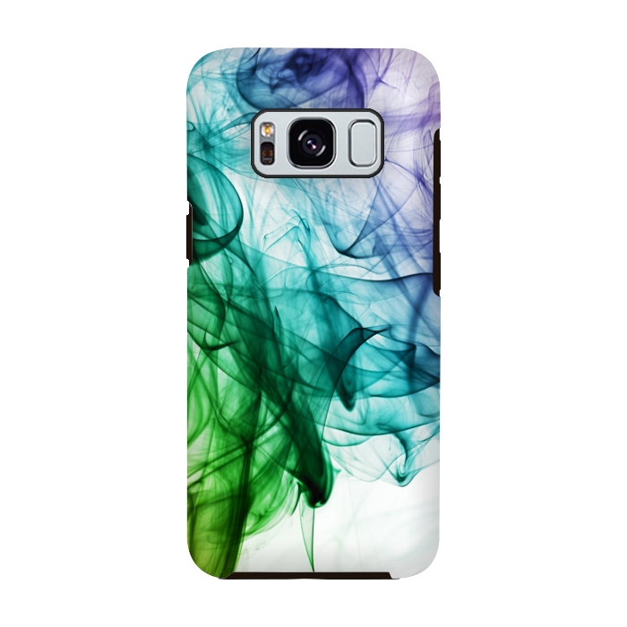 Galaxy S8 StrongFit SMOKEY RAINBOW PATTERN by MALLIKA