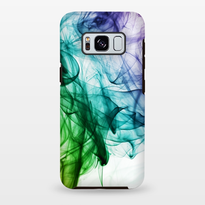 Galaxy S8 plus StrongFit SMOKEY RAINBOW PATTERN by MALLIKA