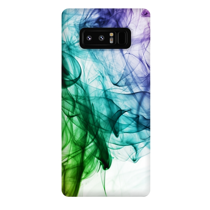 Galaxy Note 8 StrongFit SMOKEY RAINBOW PATTERN by MALLIKA