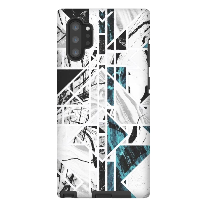 Galaxy Note 10 plus StrongFit Marble mosaic tiles by Oana 