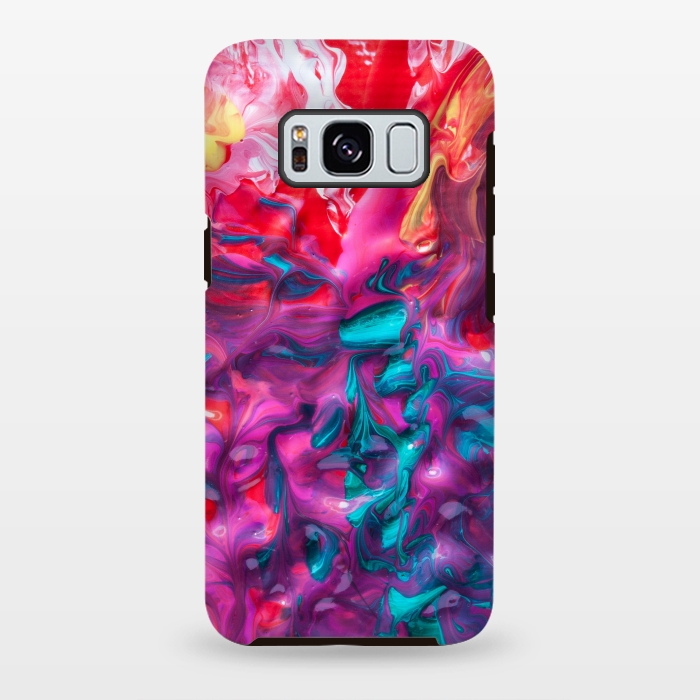Galaxy S8 plus StrongFit abstract paint art by MALLIKA