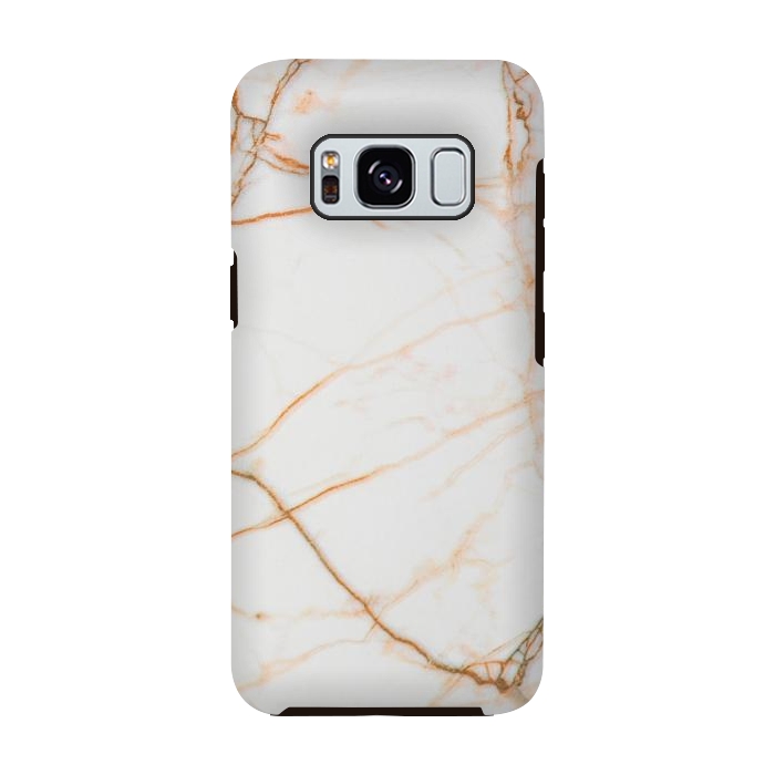 Galaxy S8 StrongFit Gold marble by Winston
