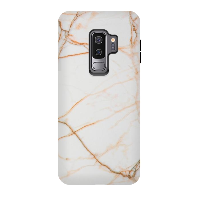 Galaxy S9 plus StrongFit Gold marble by Winston