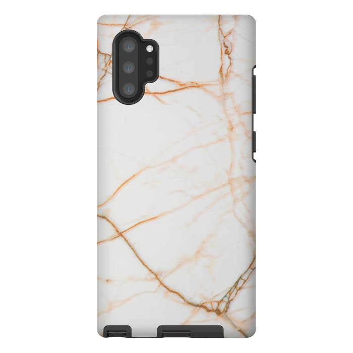 Galaxy Note 10 plus StrongFit Gold marble by Winston