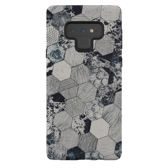 Galaxy Note 9 StrongFit Hexagonal by Winston