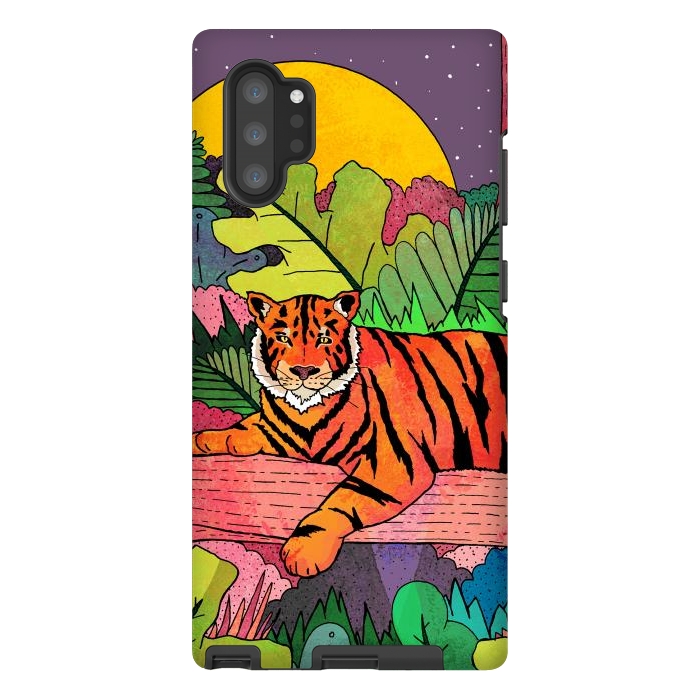 Galaxy Note 10 plus StrongFit Spring Tiger by Steve Wade (Swade)