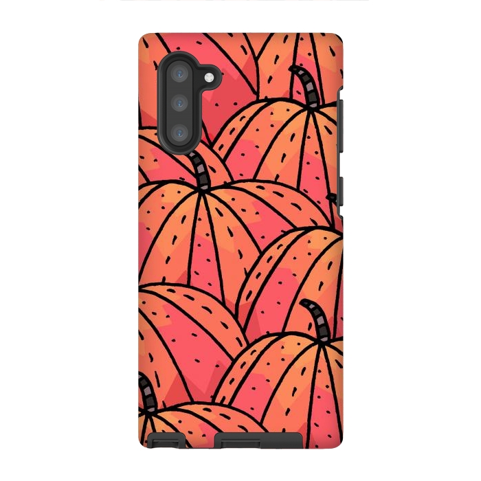 Galaxy Note 10 StrongFit The Pumpkins by Steve Wade (Swade)