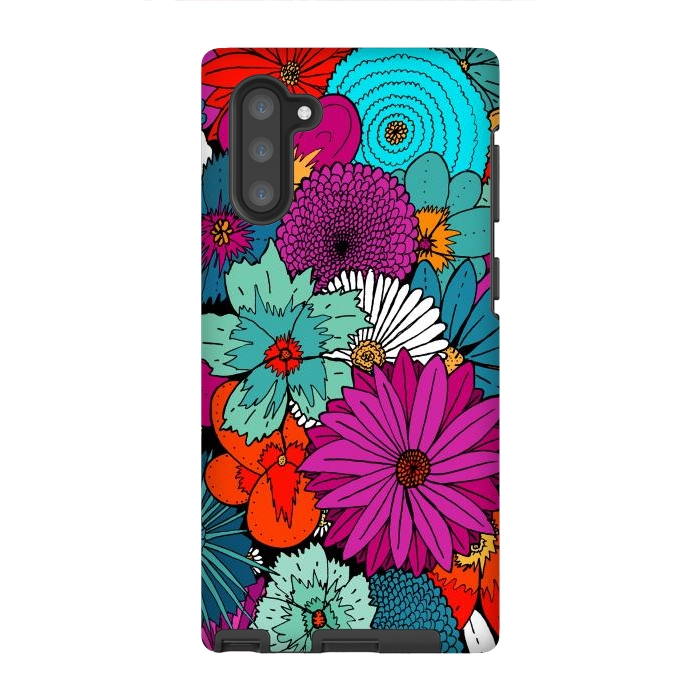 Galaxy Note 10 StrongFit Bunch of flowers by Steve Wade (Swade)