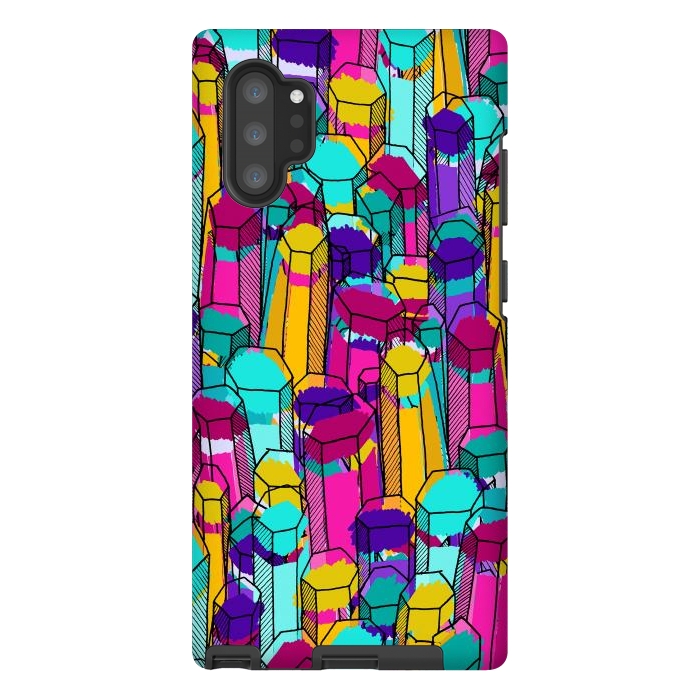 Galaxy Note 10 plus StrongFit Rock of colours 3 by Steve Wade (Swade)