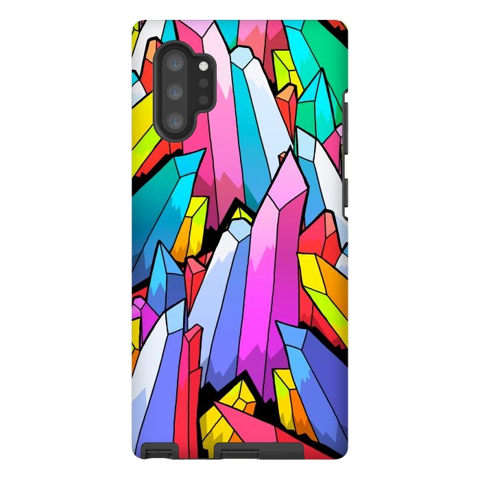 Galaxy Note 10 plus StrongFit Colour Crystals  by Steve Wade (Swade)