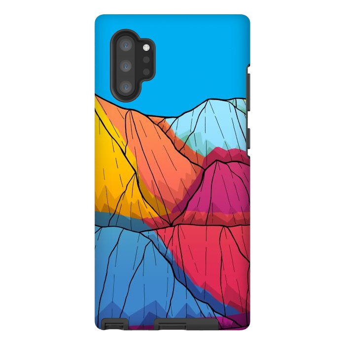Galaxy Note 10 plus StrongFit Colour outside the mountains by Steve Wade (Swade)