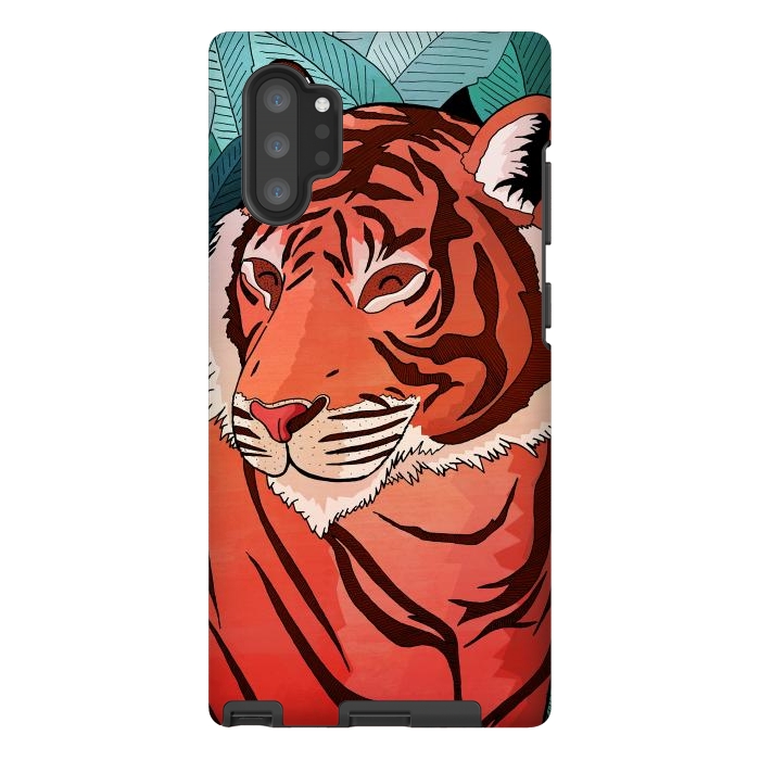 Galaxy Note 10 plus StrongFit Tiger in the jungle  by Steve Wade (Swade)