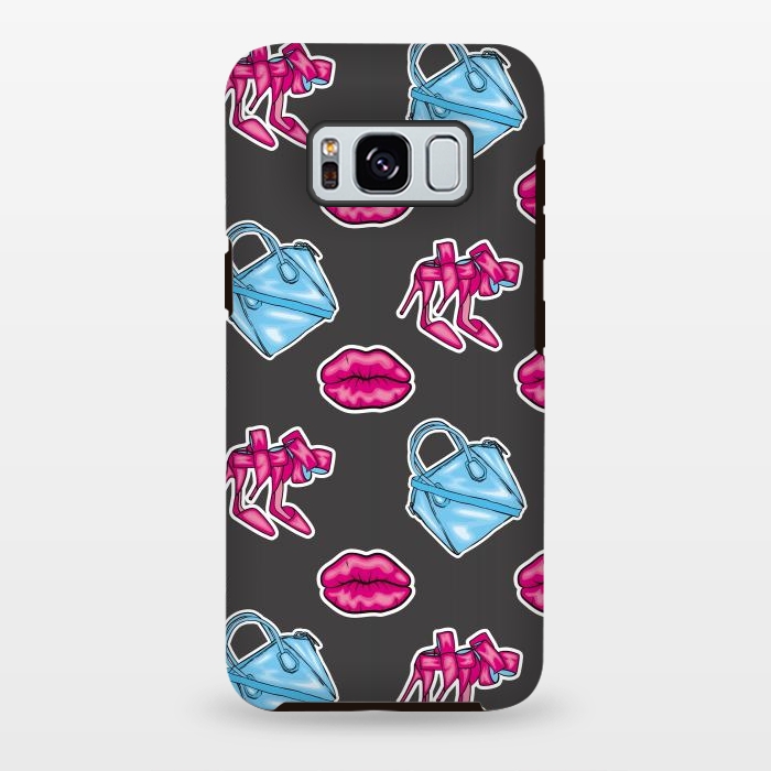 Galaxy S8 plus StrongFit Beautiful background of the lips shoes and bags by ArtsCase