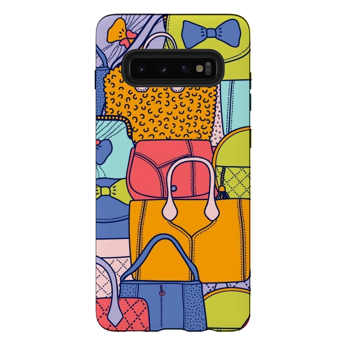 Galaxy S10 plus StrongFit Cute Fashion Bags by ArtsCase