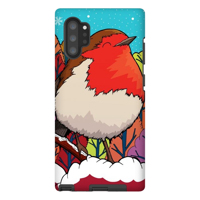 Galaxy Note 10 plus StrongFit The Big Red Robin by Steve Wade (Swade)