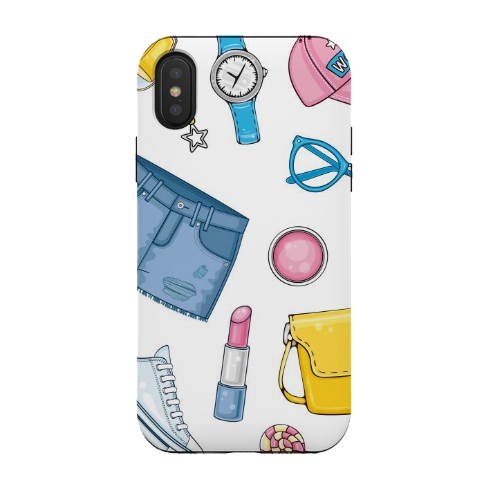 iPhone Xs / X StrongFit For Summer Fashion Woman by ArtsCase