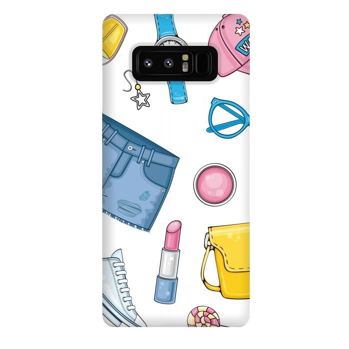 Galaxy Note 8 StrongFit For Summer Fashion Woman by ArtsCase