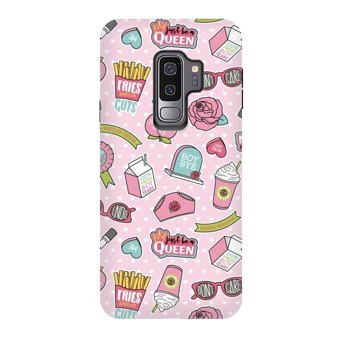 Galaxy S9 plus StrongFit Girls Fashion Design With Cute Symbols by ArtsCase