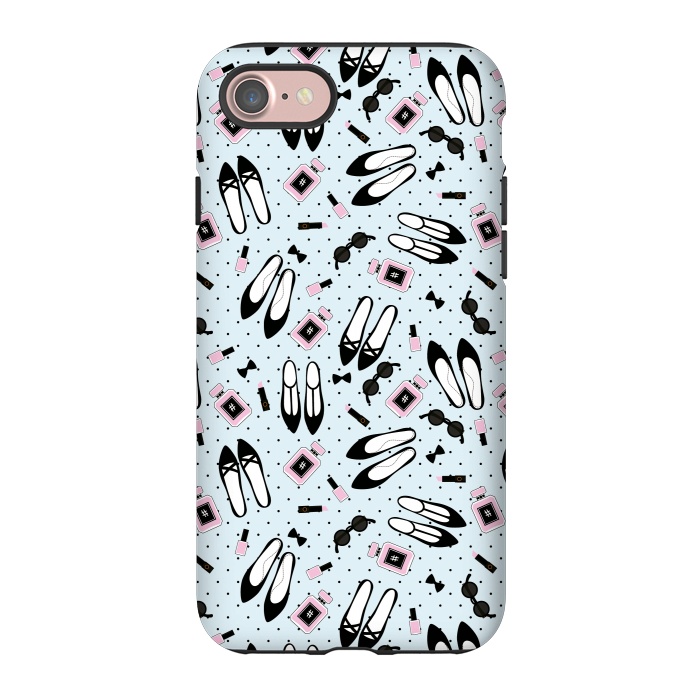 iPhone 7 StrongFit Polka Cute Fashion With Beautiful Accessories by ArtsCase