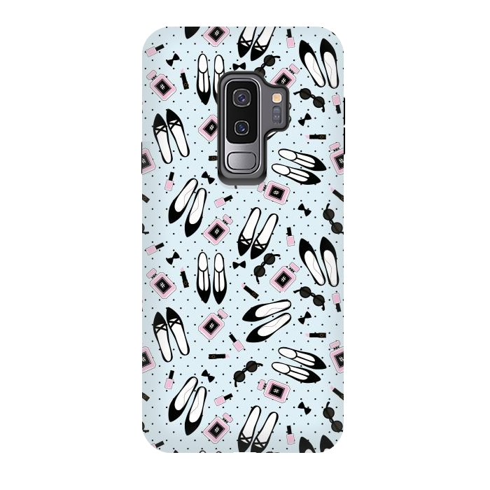 Galaxy S9 plus StrongFit Polka Cute Fashion With Beautiful Accessories by ArtsCase