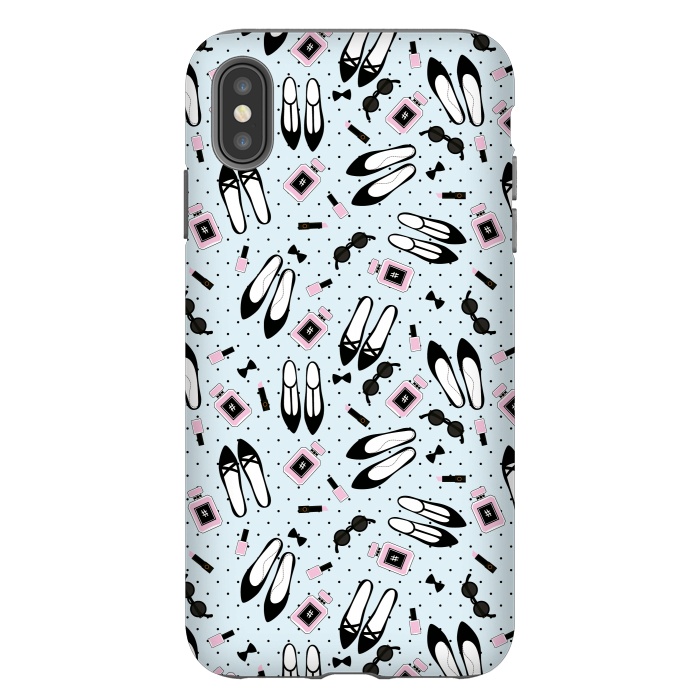 iPhone Xs Max StrongFit Polka Cute Fashion With Beautiful Accessories by ArtsCase