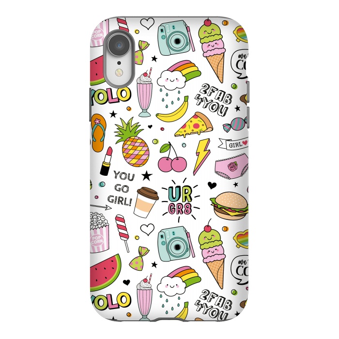 iPhone Xr StrongFit Teenage Girls by ArtsCase