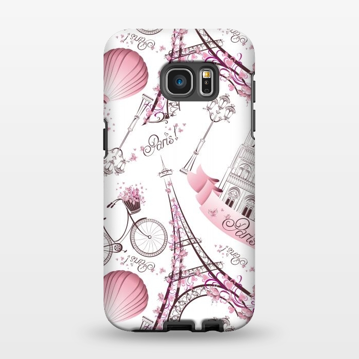 Galaxy S7 EDGE StrongFit Travel In Paris is Beautiful by ArtsCase