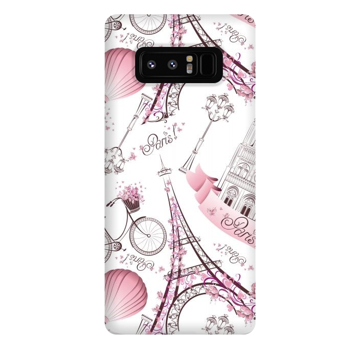 Galaxy Note 8 StrongFit Travel In Paris is Beautiful by ArtsCase