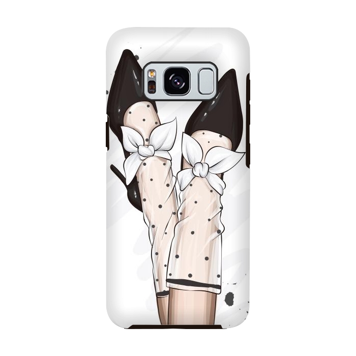 Galaxy S8 StrongFit A Fashionable Woman has Accessories for her feet by ArtsCase