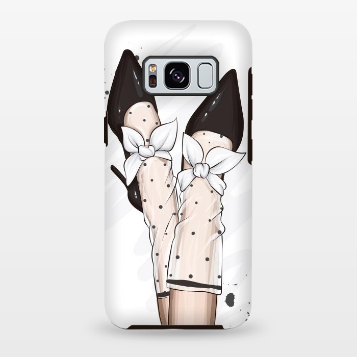 Galaxy S8 plus StrongFit A Fashionable Woman has Accessories for her feet by ArtsCase