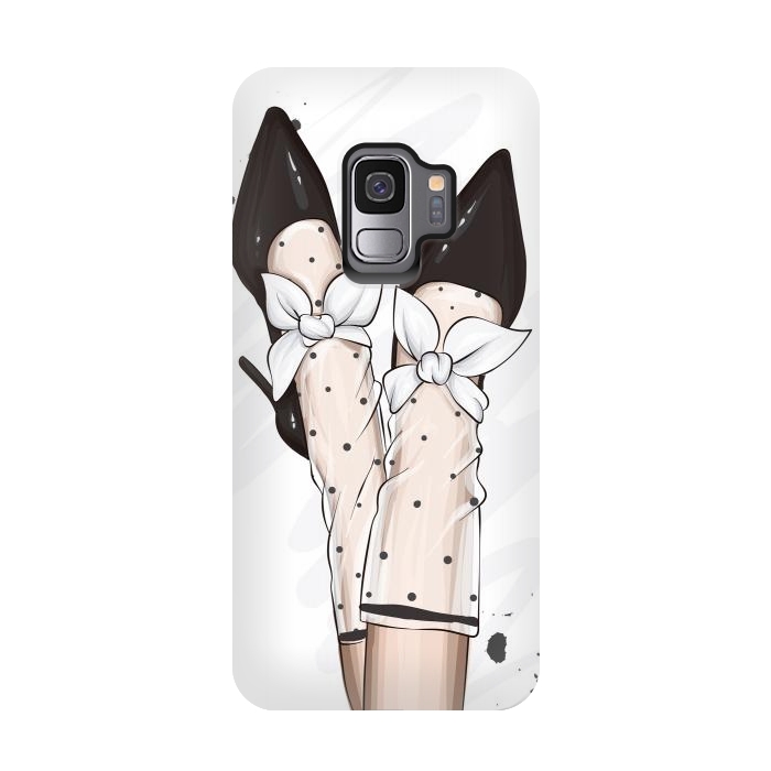 Galaxy S9 StrongFit A Fashionable Woman has Accessories for her feet by ArtsCase