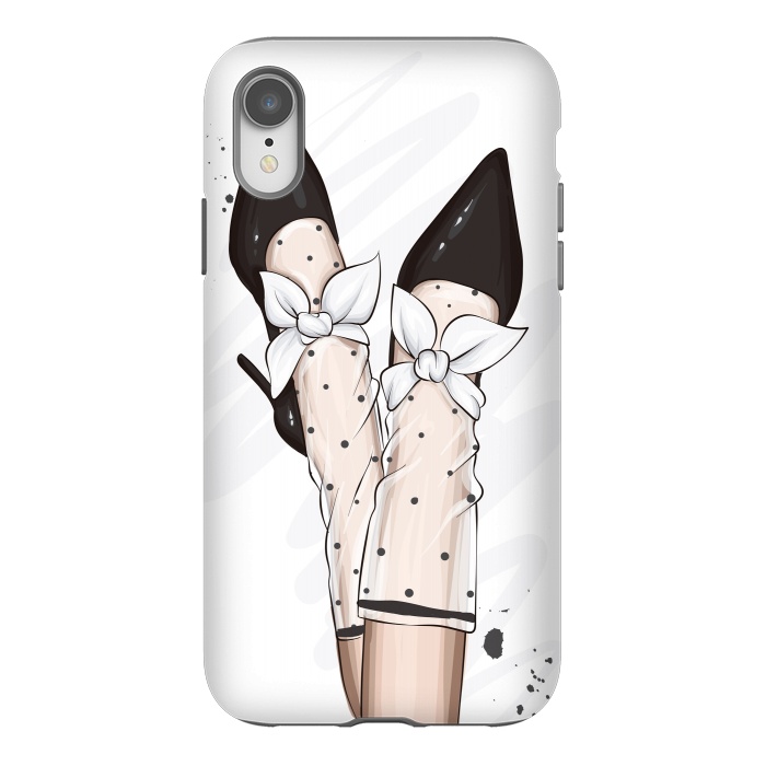 iPhone Xr StrongFit A Fashionable Woman has Accessories for her feet by ArtsCase