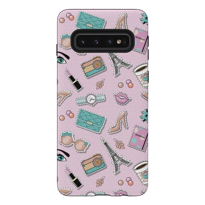 Galaxy S10 StrongFit Beautiful Items that can not miss by ArtsCase