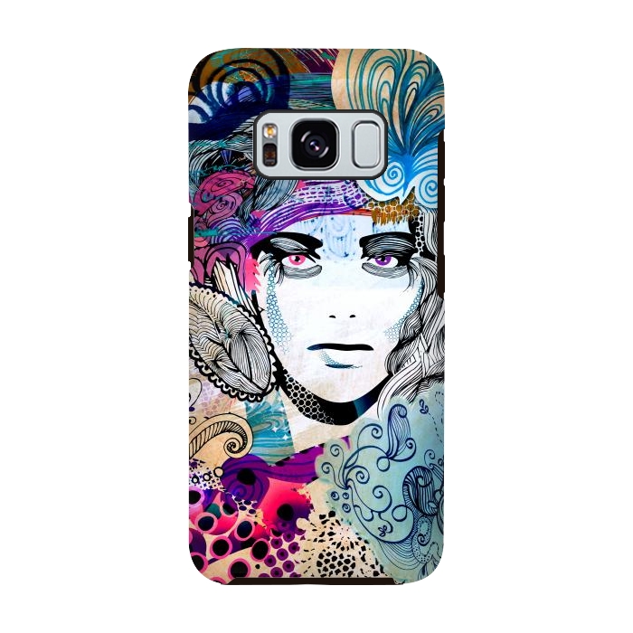 Galaxy S8 StrongFit Fashion Woman I by ArtsCase