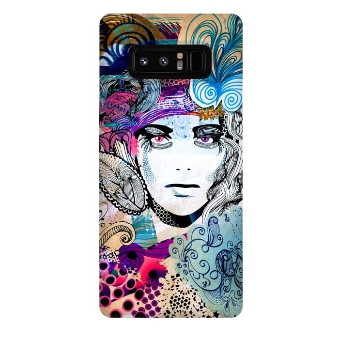 Galaxy Note 8 StrongFit Fashion Woman I by ArtsCase