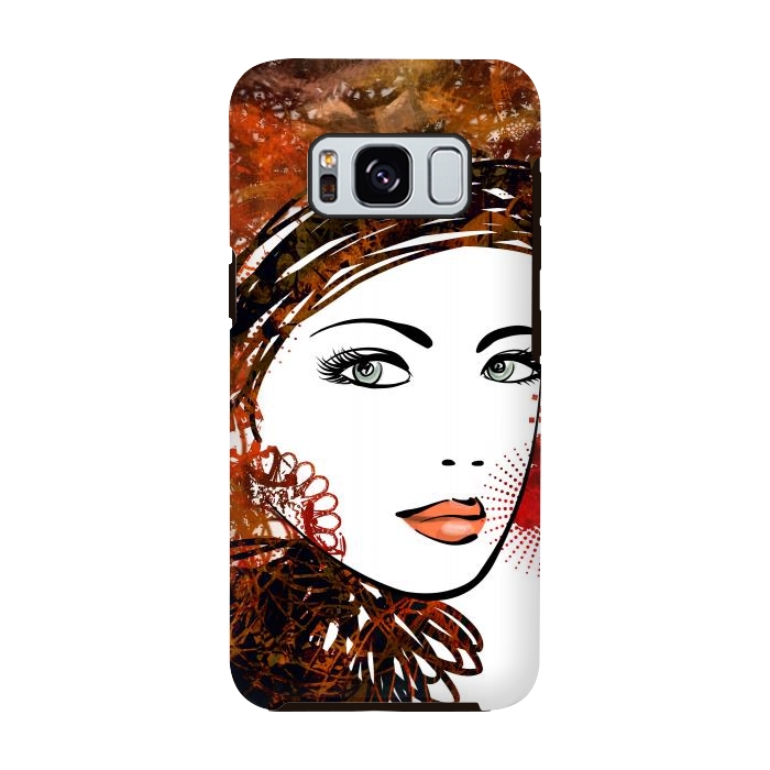 Galaxy S8 StrongFit Fashion Woman II by ArtsCase
