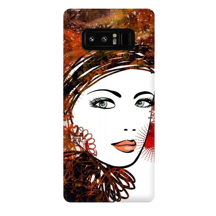 Galaxy Note 8 StrongFit Fashion Woman II by ArtsCase