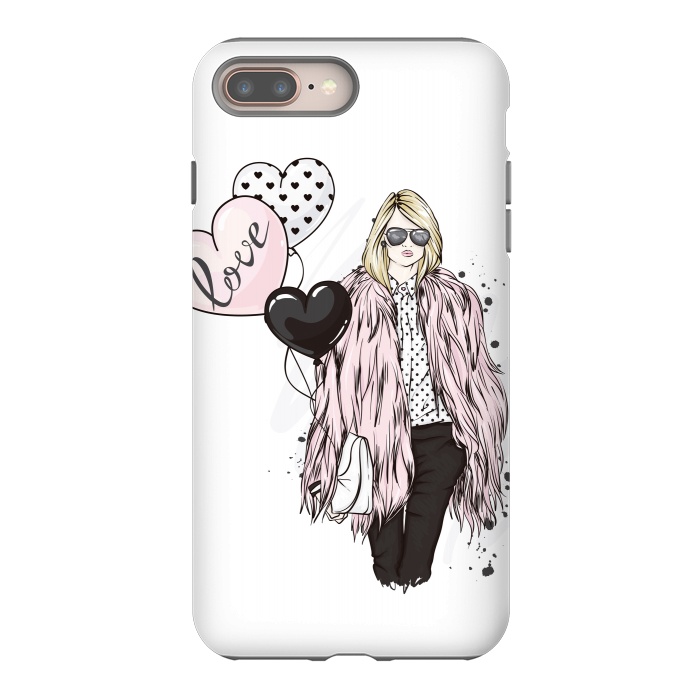 iPhone 7 plus StrongFit Fashion Woman in Love by ArtsCase