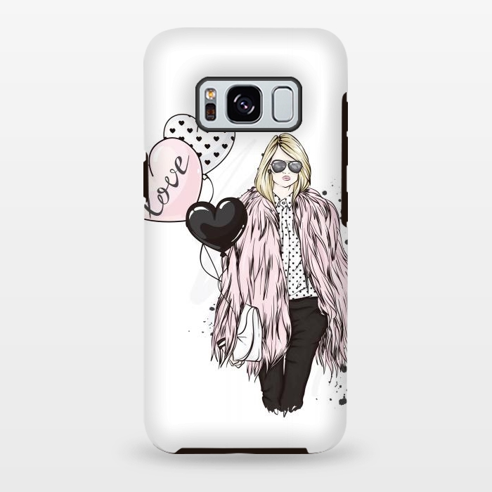 Galaxy S8 plus StrongFit Fashion Woman in Love by ArtsCase