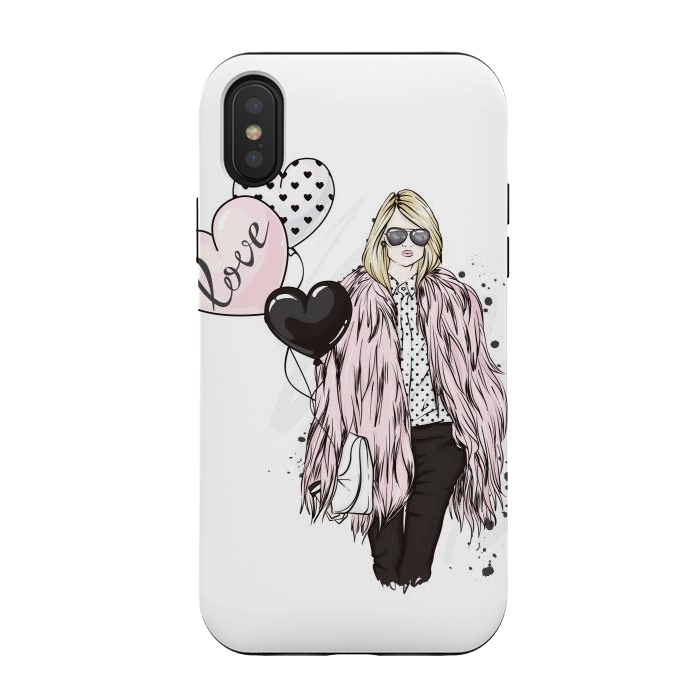 iPhone Xs / X StrongFit Fashion Woman in Love by ArtsCase