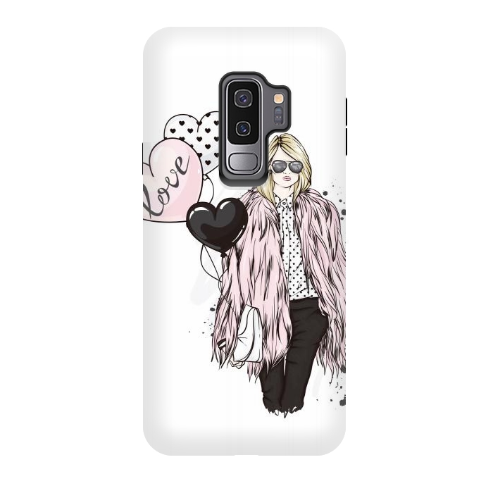 Galaxy S9 plus StrongFit Fashion Woman in Love by ArtsCase