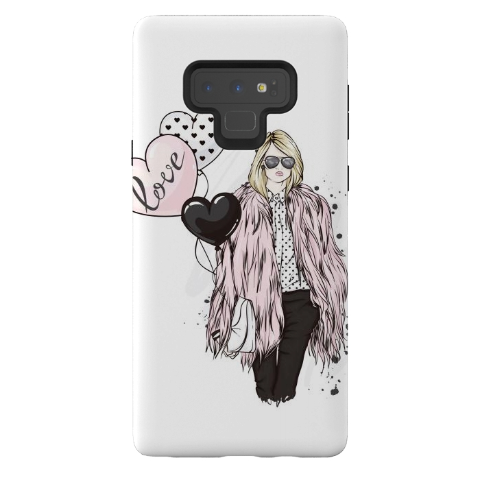Galaxy Note 9 StrongFit Fashion Woman in Love by ArtsCase