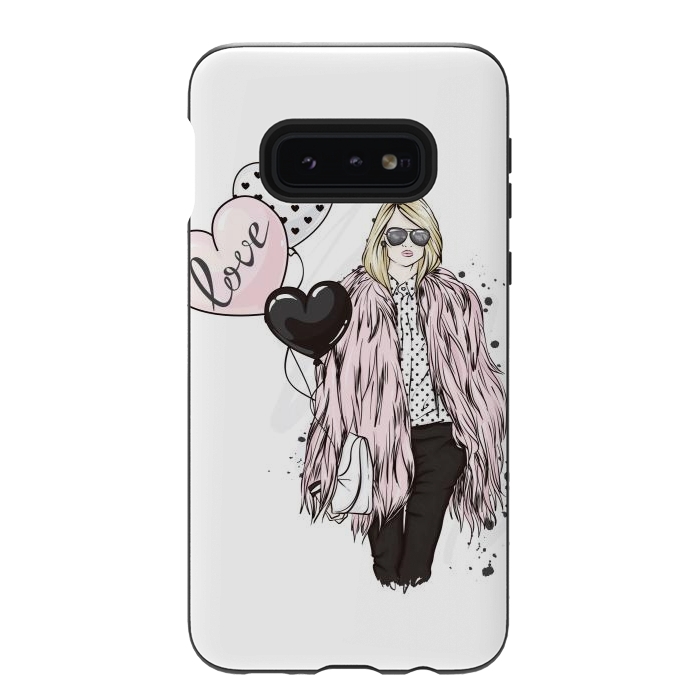 Galaxy S10e StrongFit Fashion Woman in Love by ArtsCase