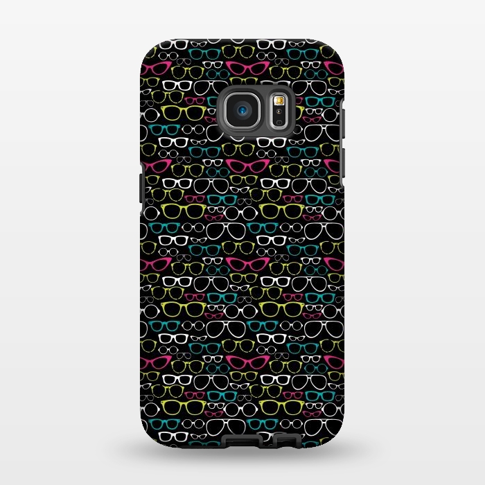 Galaxy S7 EDGE StrongFit Many Glasses by ArtsCase