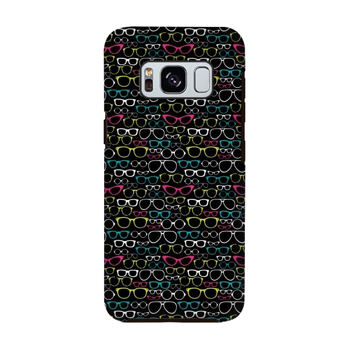 Galaxy S8 StrongFit Many Glasses by ArtsCase
