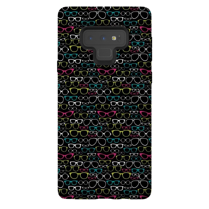Galaxy Note 9 StrongFit Many Glasses by ArtsCase