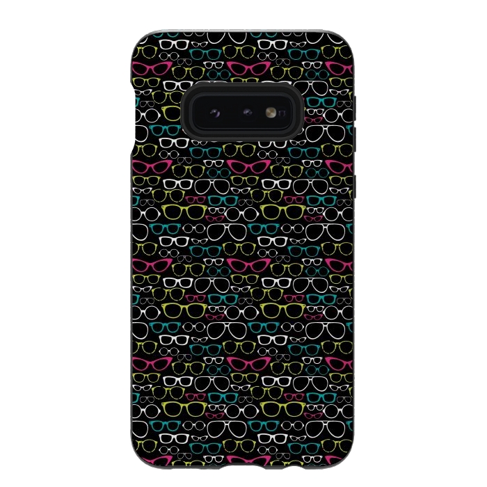Galaxy S10e StrongFit Many Glasses by ArtsCase