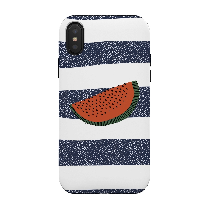 iPhone Xs / X StrongFit Watermelon 2 by Winston