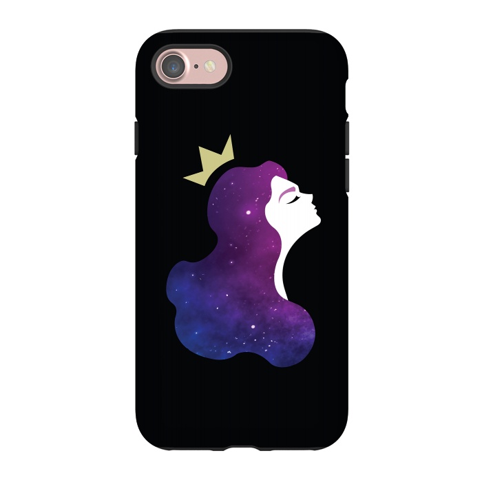 iPhone 7 StrongFit Galaxy princess by Laura Nagel
